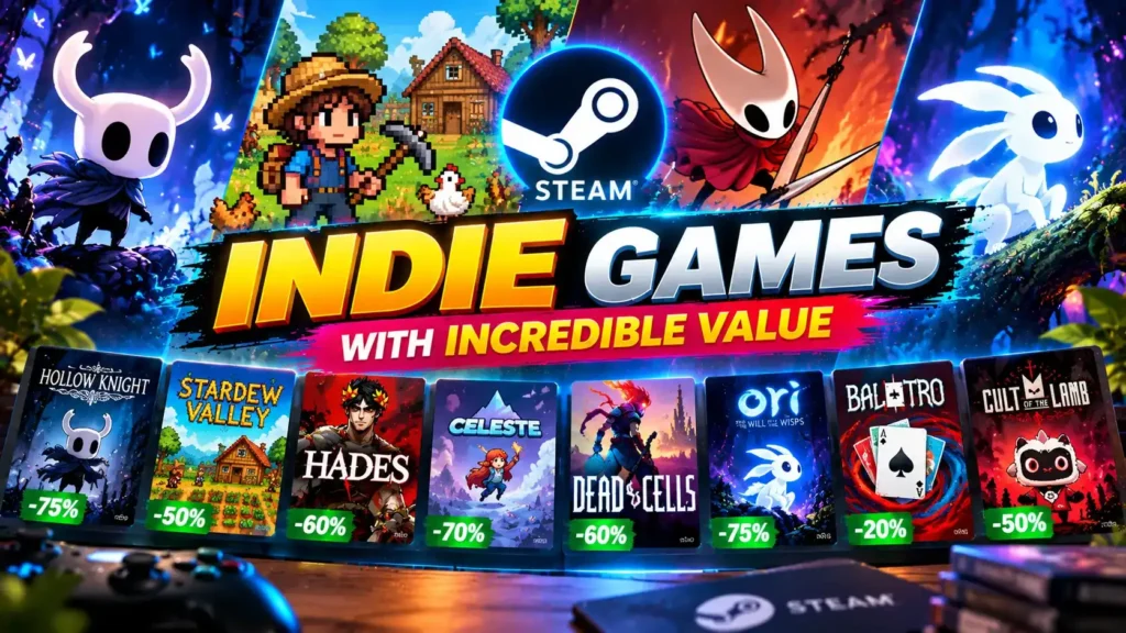 Best indie games available on Steam sale
