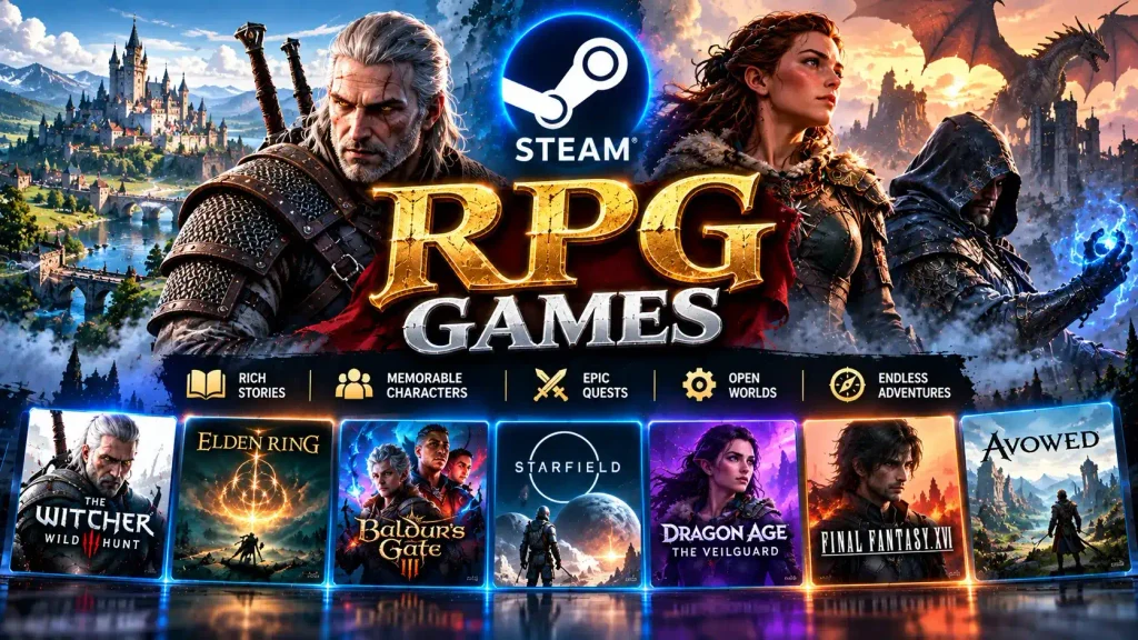 Steam RPG games on sale