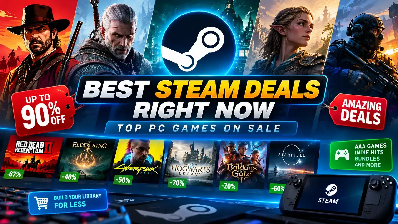 Best Steam Deals Right Now: Top PC Games on Sale